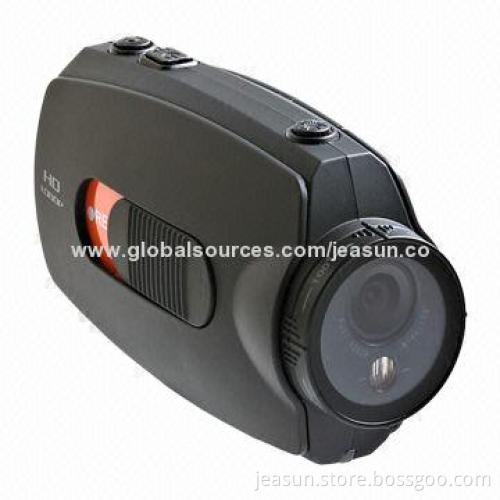 1,080P HD Sports Action Waterproof Camera with 2.0 TFT LCD Screen, Built-in Mic and Speaker